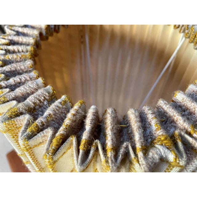 Beige Danish Studio Ceramic Art Table Lamp, 1950s For Sale - Image 8 of 18