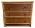 Cane Chest of 3 Drawers For Sale