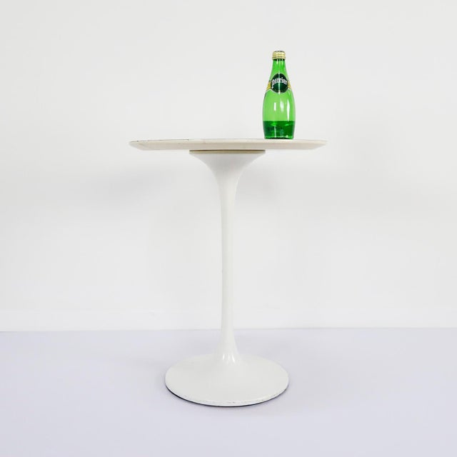 Eero Saarinen 1960s Attributed to Eero Saarinen for Knoll Tulip Side Table For Sale - Image 4 of 5