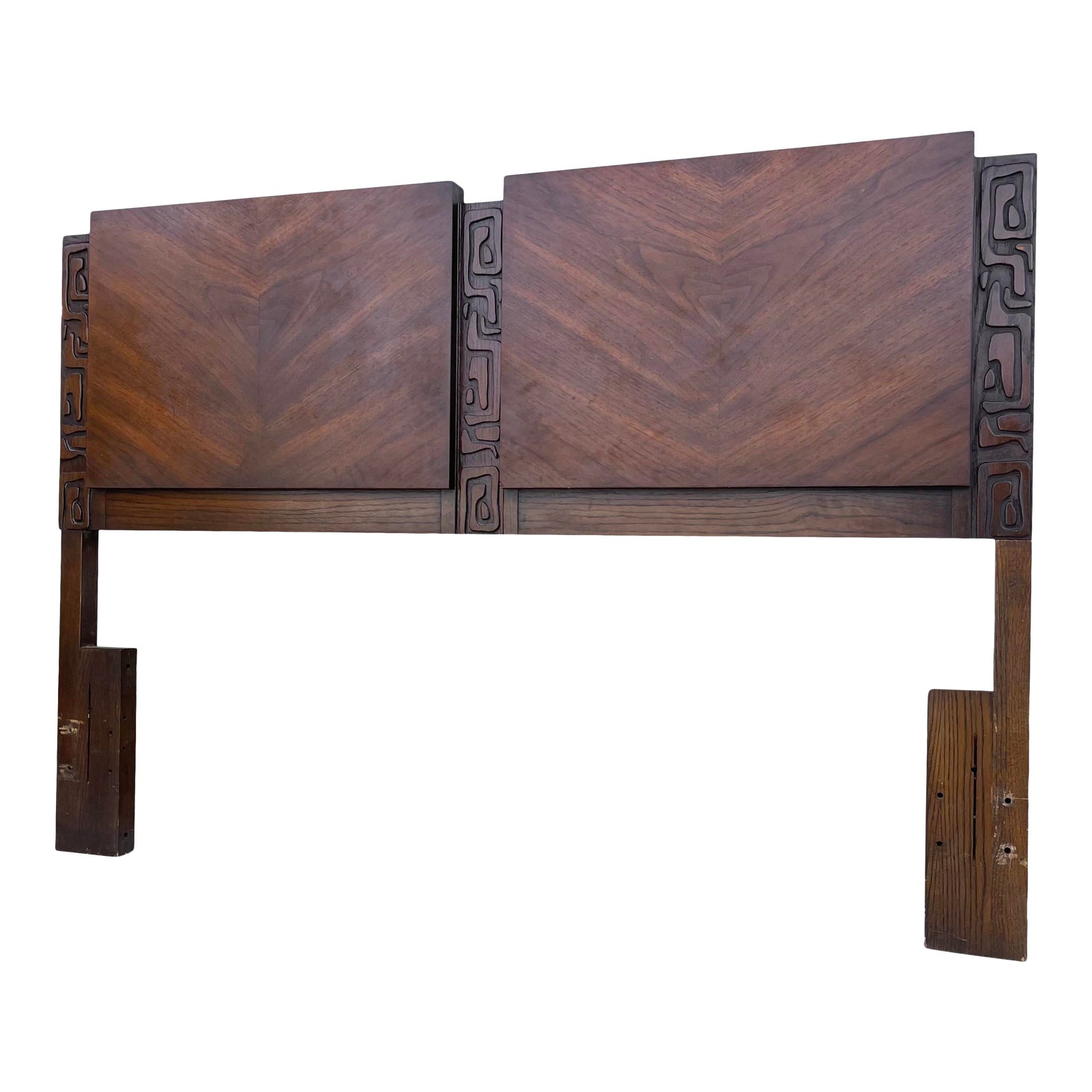 MidCentury Modern Queen Headboard Chairish