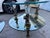 Hollywood Regency 1940s Hollywood Regency Goran of Belgium End Table Set of Two Unmarked For Sale - Image 3 of 12
