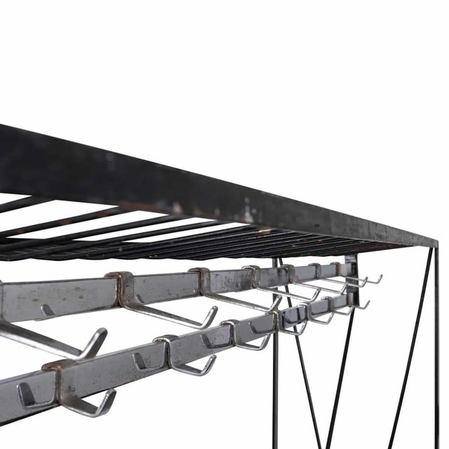 Mid-Century Modern Coat Rack by Roland Rainer for Vienna Stadthalle, 1956 For Sale - Image 3 of 6