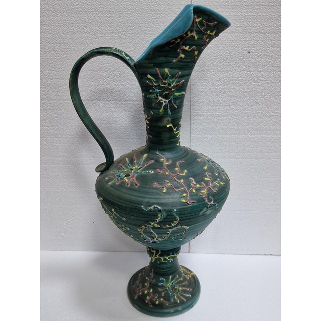 Deruta Ceramic Jug, 1950s For Sale - Image 10 of 10