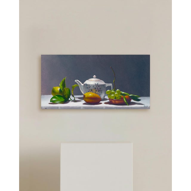 Maxmilian Ciccone, Colazione del mattino, Still Life, Oil on Canvas, 2009 For Sale - Image 6 of 7