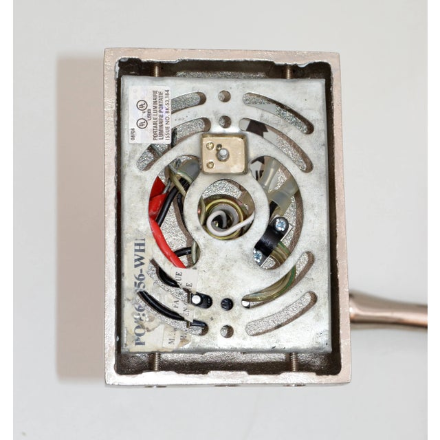 Jacques Adnet Style Faux Bamboo Chrome Retractable Wall Sconce, Reading Light For Sale - Image 11 of 13