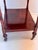 English Mahogany Two-Tier Georgian Style Side Table on Casters, Circa 1930s For Sale - Image 14 of 15