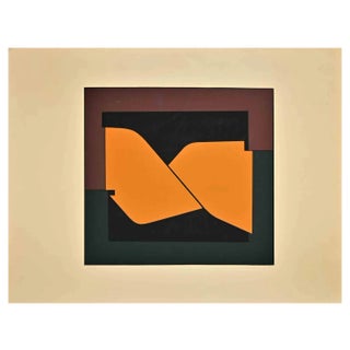 Victor Vasarely, Denfert, 1950s, Screen Print on Wove Paper For Sale