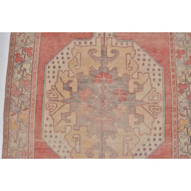 1950s Oushak Floor Anatolian Wool Carpet For Sale In Phoenix - Image 6 of 10