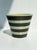 Vintage German Plant Pots in Mint Green and Brown-Anthracite Tones from Veb Keramik Meissen, 1950s, Set of 3 For Sale - Image 12 of 18