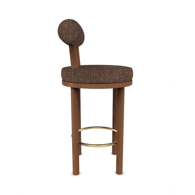 Contemporary modern moca bar chair in fabric by studio rig for collector studio a chair that mixes both modern and...