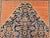 Vintage Persian Malayer Gallery Rug, Handwoven Allover Herati Pattern, Navy Blue & Red, 5’ X 13’ For Sale - Image 11 of 12