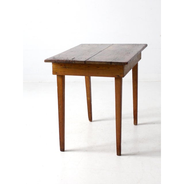 Antique Primitive Table For Sale - Image 4 of 12