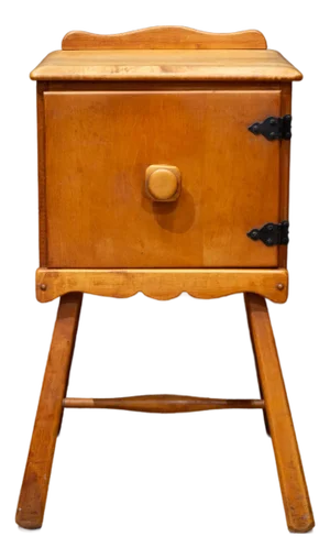 Virginia House Solid Maple Nightstand c.1940