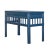 Not Yet Made - Made To Order Colony Desk, Navy Blue For Sale - Image 5 of 6