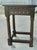Gothic Oak Occasional Table, 1950s For Sale - Image 6 of 7