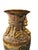 Vintage Royal Satsuma-Style Hand-Painted Porcelain Floor Vase With Gilt Dragon Handles For Sale - Image 4 of 12