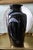 Harris Potteries Vintage Harris Potteries Chicago Black & Pewter Art Deco Revival Vase For Sale - Image 4 of 18
