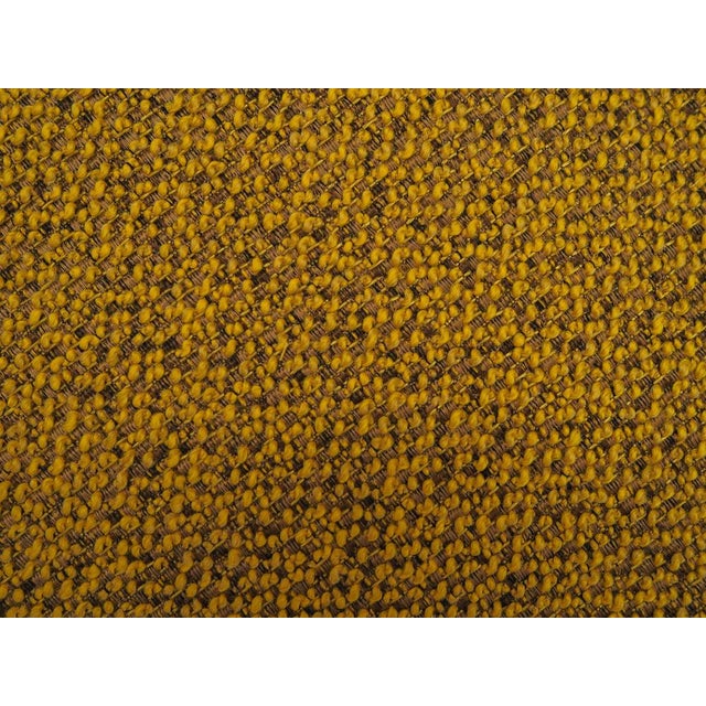 Vintage Danish Mustard Ottoman, 1990s For Sale - Image 6 of 7