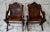 Set of Antique Gothic Oak Glastonbury Chairs For Sale - Image 3 of 16