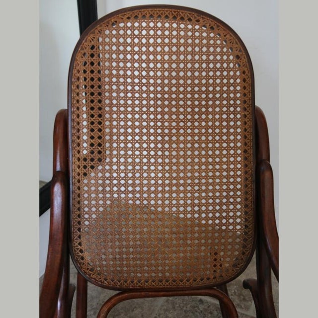 Vintage Rocking Chair by Michael Thonet, 1970s For Sale - Image 9 of 18