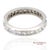 Platinum Diamond Band Ring Metal Type: Platinum Total Item Weight: 4.4 Grams Ring Size: 5.25 (Resizable) Dimensions: Width...