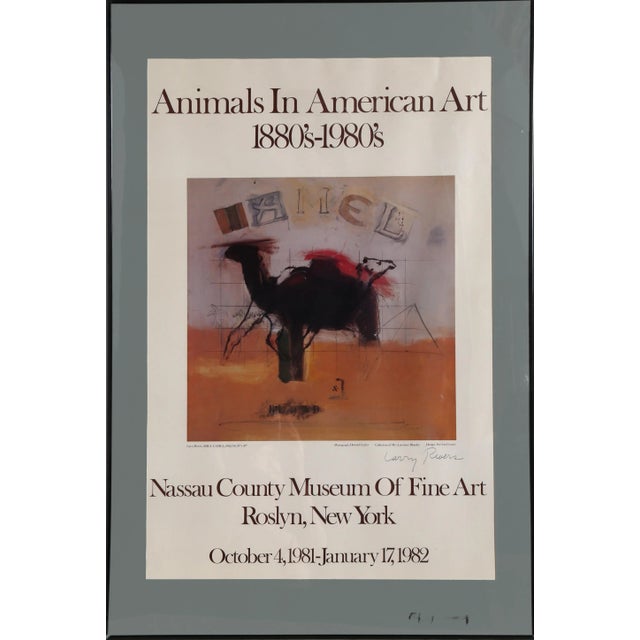 Artist: Larry Rivers, American (1923 - 2002) Title: Nassau County Museum of Fine Art - Animals in American Art Year: 1981...