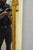 Antique French Louis XV Style Cream & Gold Gilt Drape Ribbon Trumeau Wall Mirror For Sale - Image 14 of 17