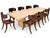 2000 - 2009 Klismos Style Solid Walnut Dining Chairs -Set of 10 For Sale - Image 5 of 7