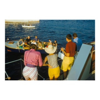Toni Frissell 'Colourful Sailing' Archival Pigment Print Framed in Brown For Sale