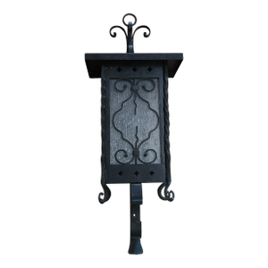 1990s Outdoor Wall Iron Light