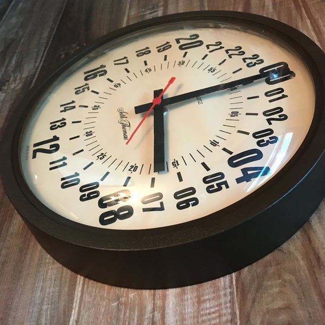 Vintage Seth Thomas Military Hour Clock | Chairish