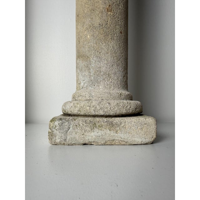 Fragments of Limestone Columns, 19th Century, Set of 2 For Sale - Image 17 of 18