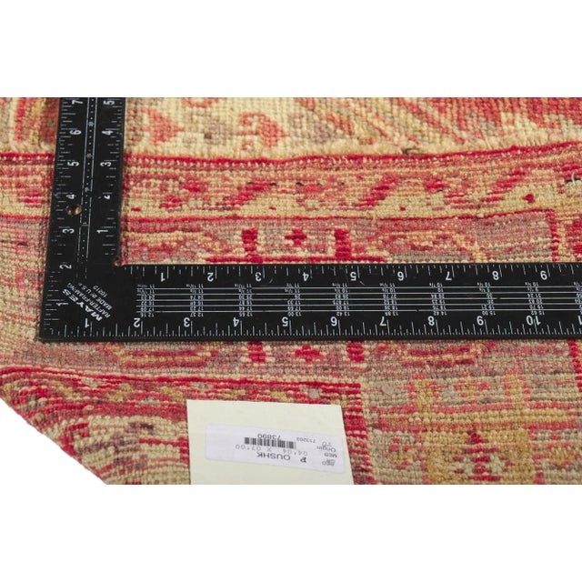 Mid 20th Century Vintage Turkish Oushak Rug - 04'04 X 07'00 For Sale In Dallas - Image 6 of 10