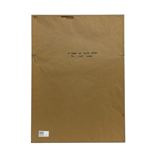 Edward S. Eberle (American, born 1944), “Smoke Drawing,” 1998, #9835. Striking monochromatic drawing executed in Eberle’s...