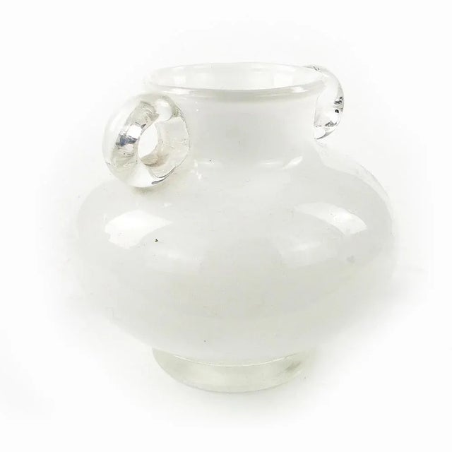 White Postmodern Vase from HSG Tarnowiec, Poland, 1970s For Sale - Image 8 of 10