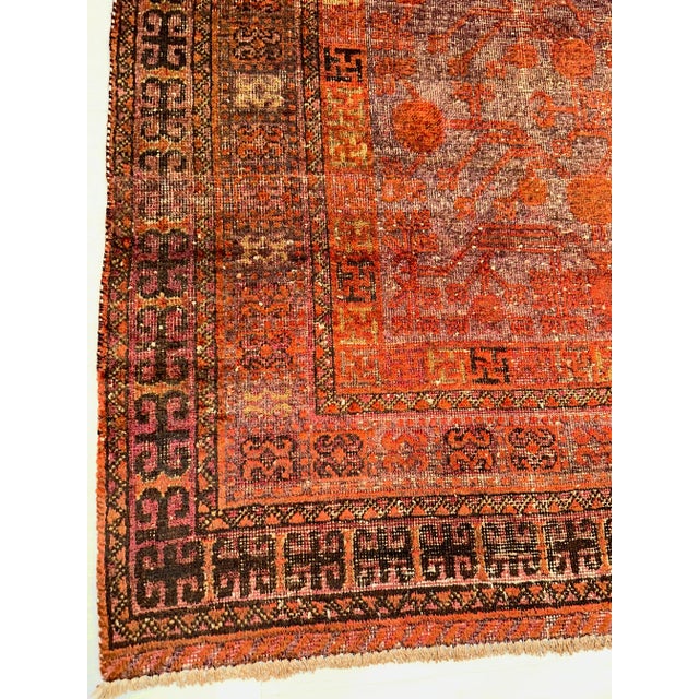 Traditional Late 19th Century Late-19th Century Khotan Samarkand Rug For Sale - Image 3 of 5