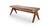 Hommage à pierre jeanneret civil bench for cassina included in cassina’s study of the furnishings of the city of...