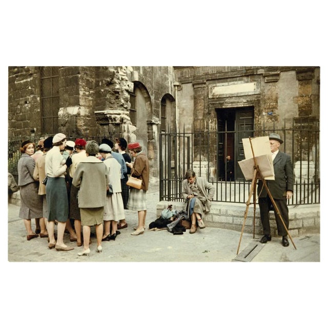 Peter Cornelius, Paris in Color: Paris Culture Vultures, 1956-1961 / 2023, Archival Pigment Print For Sale