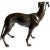 Life-Sized Italian Bronze Whippets Greyhounds - a Pair For Sale - Image 9 of 12