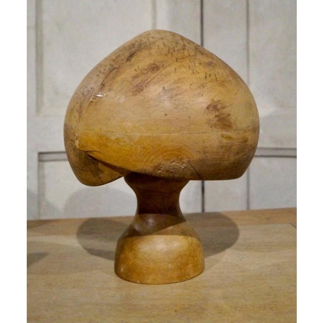 Antique Milliners Hat Block on Stand from Riva Marchesi Paris, 1900 For Sale - Image 3 of 9