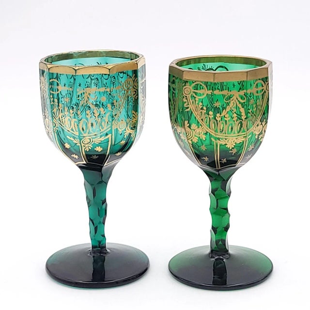 Late 18th Century French Wine Glasses- Set of 8 For Sale In San Francisco - Image 6 of 8