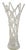 Transparent 19 in Tall Art Glass Clear Lattice Vase by Ion Tamaian For Sale - Image 8 of 14