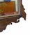 Brown Antique Georgian Revival Walnut and Gilt Fret Cut Overmantle Wall Mirror, 1920s For Sale - Image 8 of 10