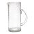 Tuscan Handmade Etched Glass Pitcher For Sale
