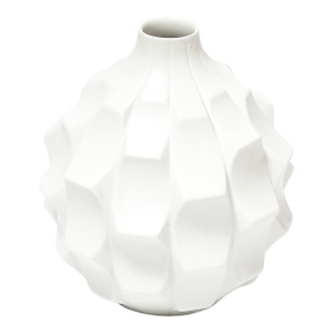 Mid-Century Modern Bisque Artichoke Vase by Heinrich Fuchs for Hutschenreuther