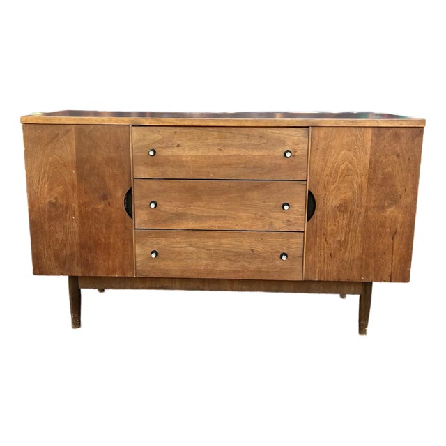 Stanley Furniture Petite Credenza For Sale