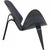 Hans Wegner CH07 Shell chair upholstered in grey fabric and with a grey painted shell. The chair is from the 2010s and...