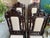 Late 19th Century Set 4 Antique French Dining Chairs Renaissance Carved Oak Bird Black Forest For Sale - Image 5 of 12