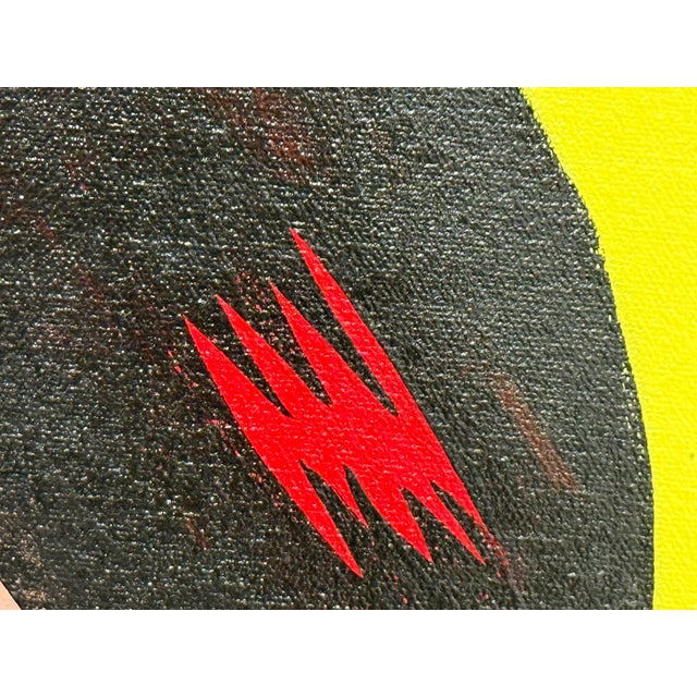 Plastic Mark N. Crislip "Drop 'Em" Pop Art Acrylic Painting For Sale - Image 7 of 12
