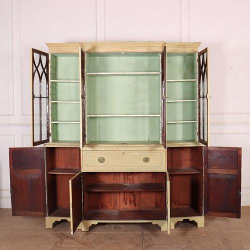 Antique Bookcase in Wood, 1800s For Sale - Image 6 of 9